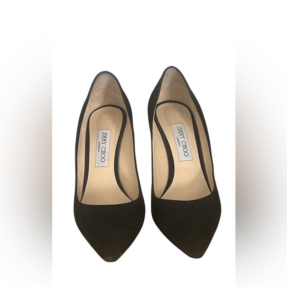 JIMMY CHOO Romy 85 Suede Pumps - Picture 2 of 8